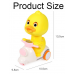 [READY STOCK] Children Small Yellow Duck Pull Back Inertia Toy Car Cartoon Interactive RANDOM Colour Early Educationa